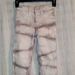 Tie dye jeans